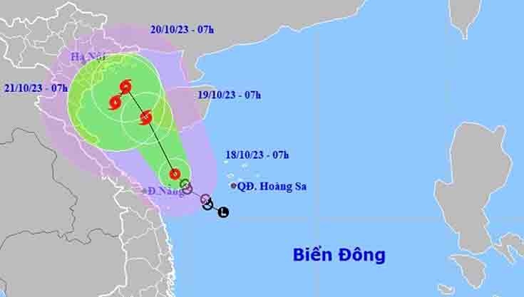 North Vietnam to brace for tropical storm, heavy rain expected